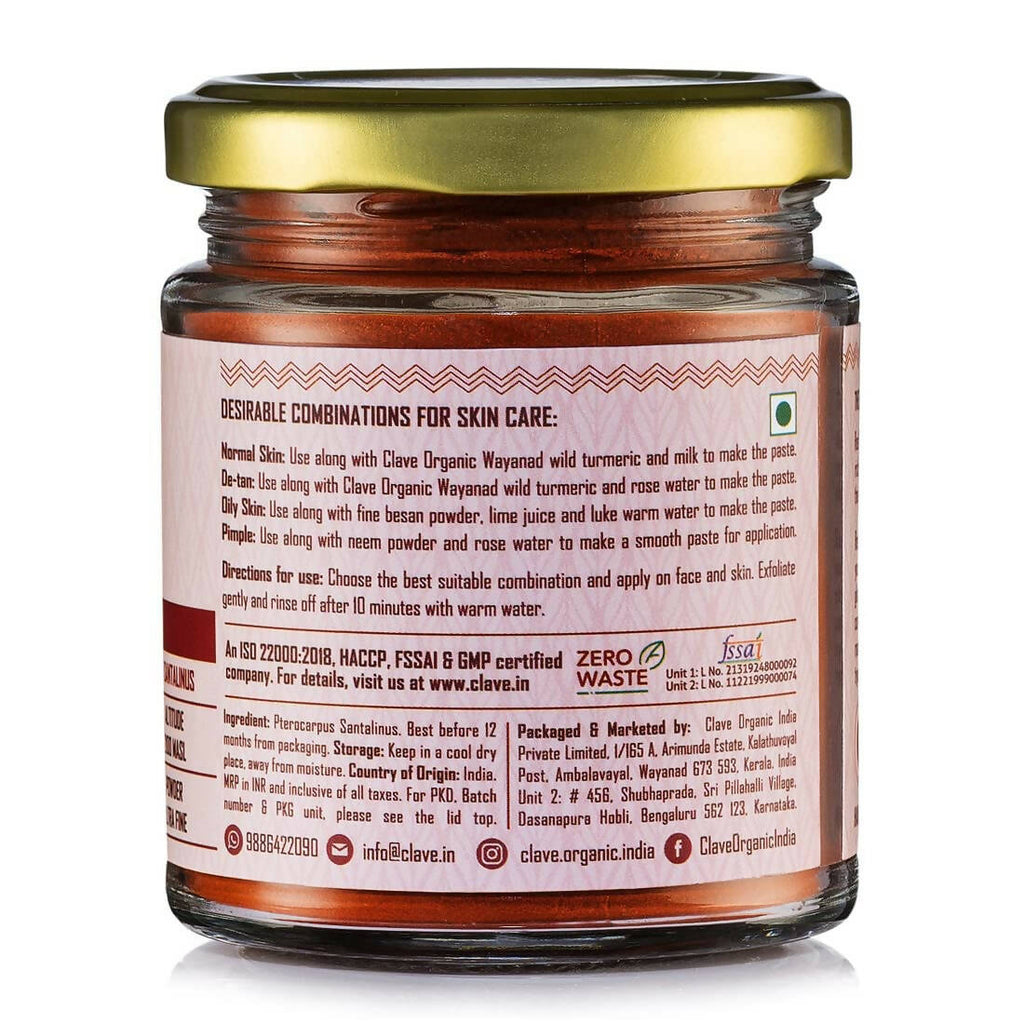 Clave Organic Sandalwood Powder | Grocsy