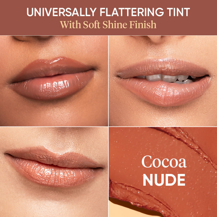 Dot & Key Barrier Repair Hydrating Lip Balm SPF 50 With Ceramides & Peptides Cocoa Nude | Grocsy