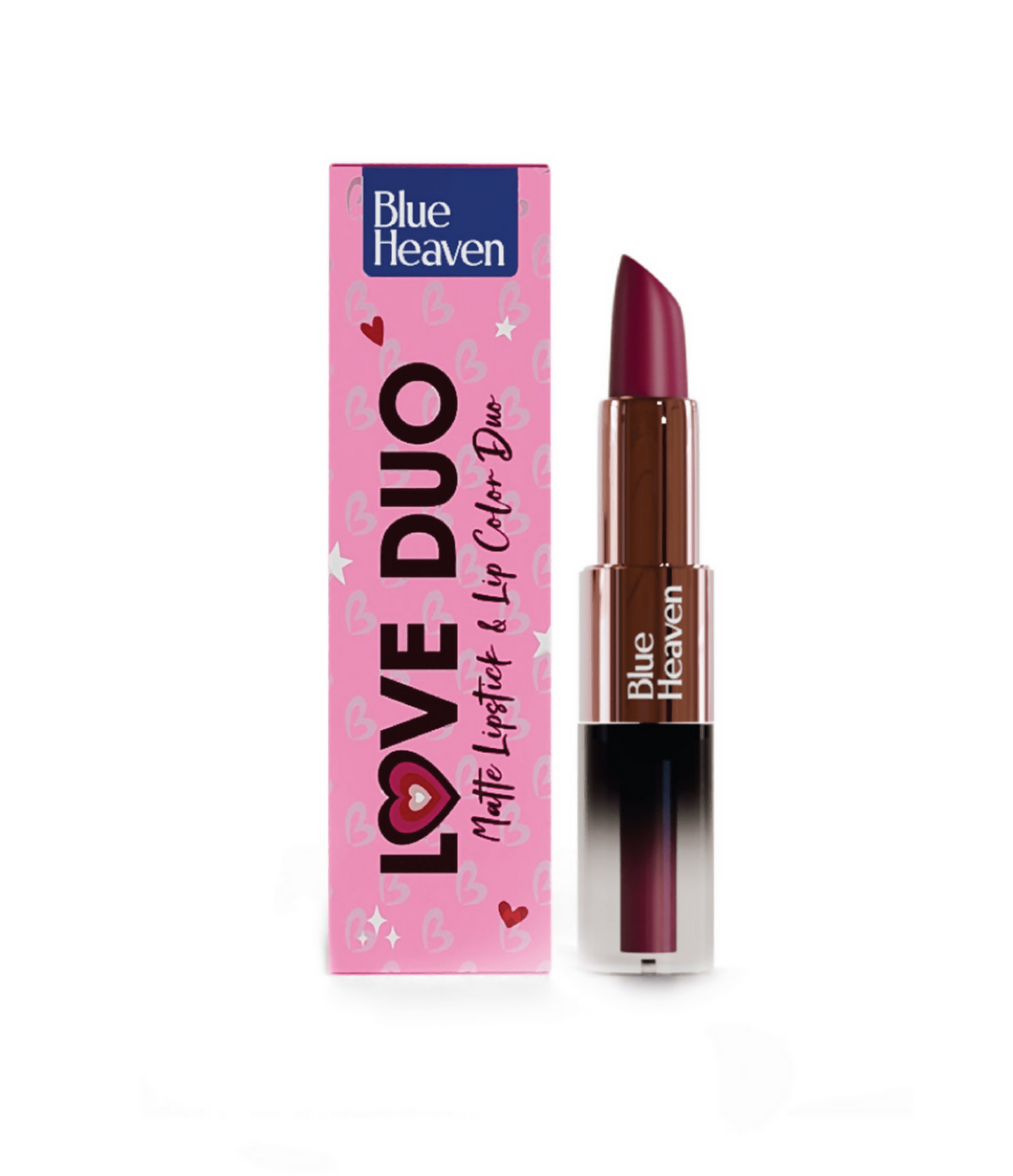 Blue Heaven Love Duo 2 In 1 Dual Sided Lipstick - 04 | Grocsy