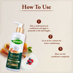 VI-JOHN Prakritik Yogurt & Honey Conditioner, Restores Hair Moisture, Made With Natural Bio-Active | Grocsy