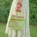 JS Fashion Wedding Potli Bag for Women with Drawstring Closure | Grocsy