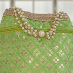 JS Fashion Wedding Potli Bag for Women with Drawstring Closure | Grocsy