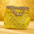 JS Fashion Wedding Potli Bag for Women with Drawstring Closure | Grocsy