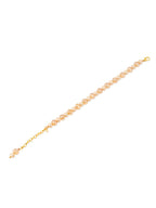 NVR Women Gold Toned Artificial Beads Wraparound Bracelet | Grocsy