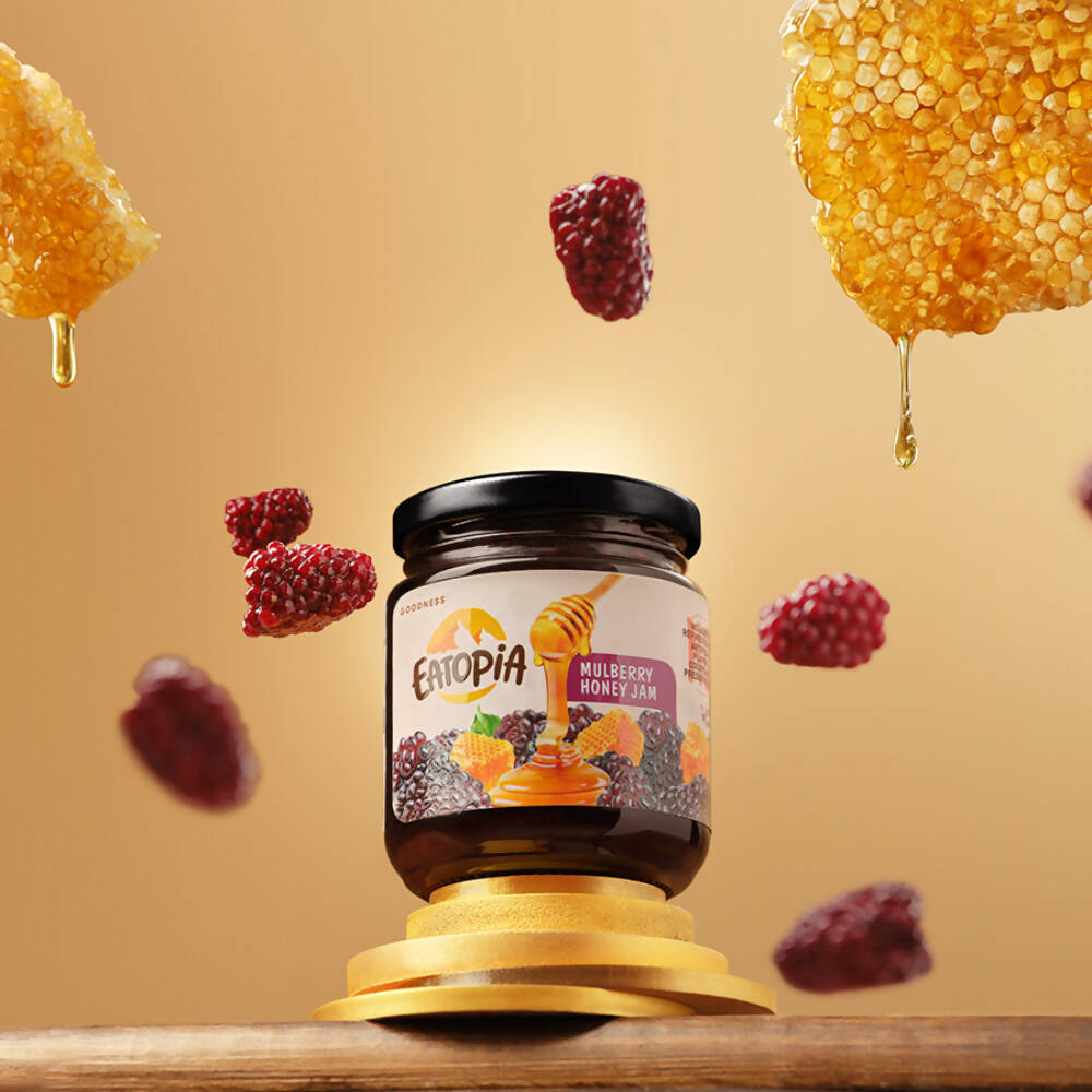 Eatopia Mulberry Honey Jam | Grocsy