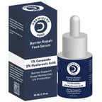 Dermistry Pure 1% Ceramide 2% Hyaluronic Acid Sensitive & Dry Skin Moisturizer Barrier Repair Serum | Grocsy