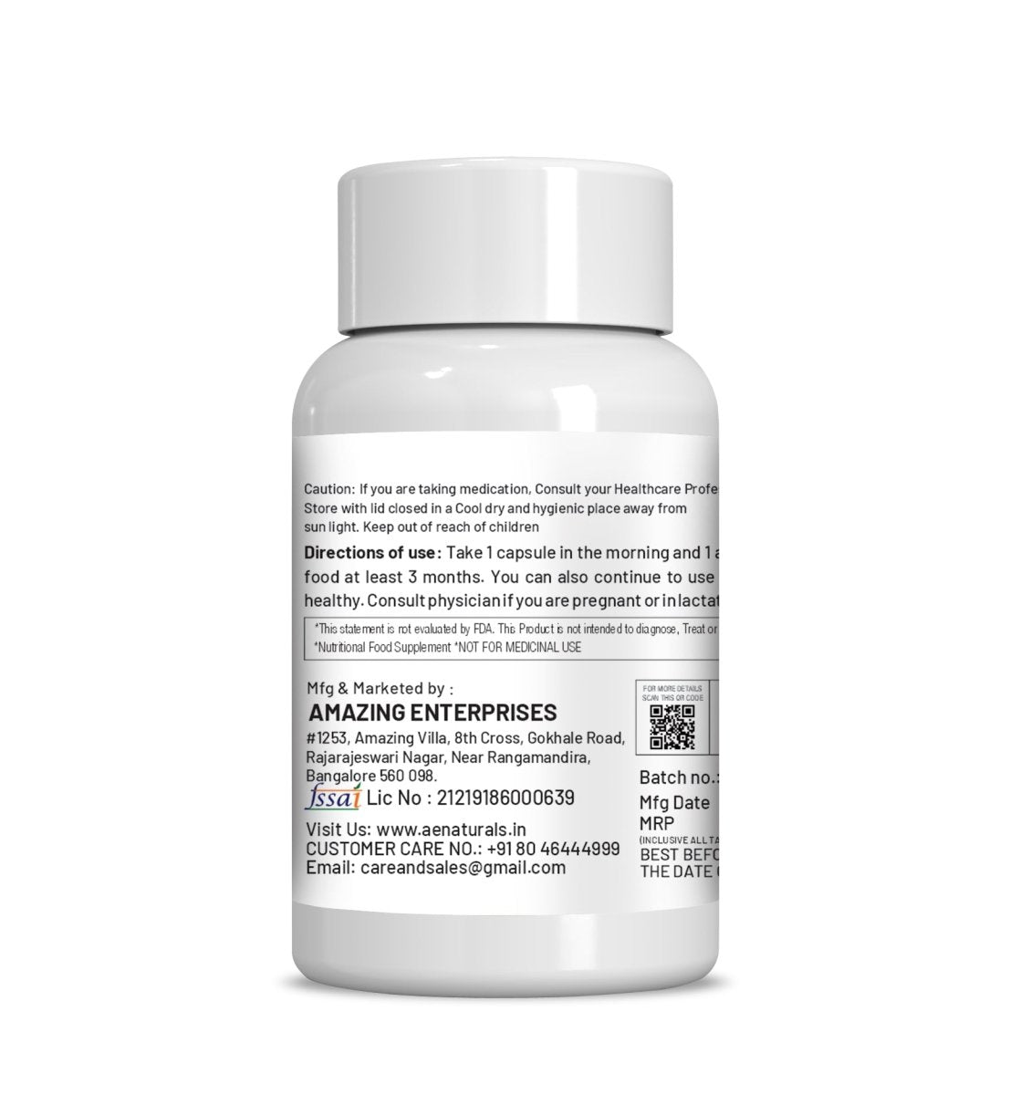 Ae Naturals Pomegranate Capsules | Grocsy