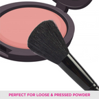 Vega Blush Brush with Wooden Handle and Natural Animal/Synthetic Hair | Grocsy