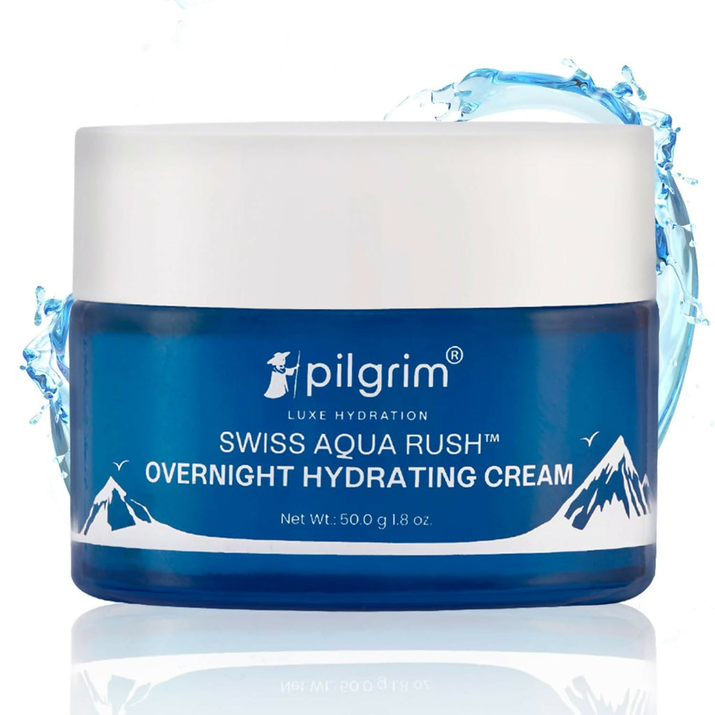 Pilgrim Overnight Hydrating Face Cream For Intense Hydration | Grocsy