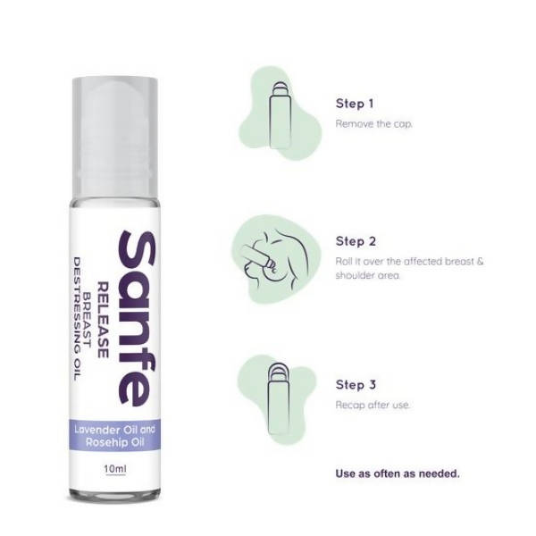 Sanfe Release Breast Destressing Oil | Grocsy