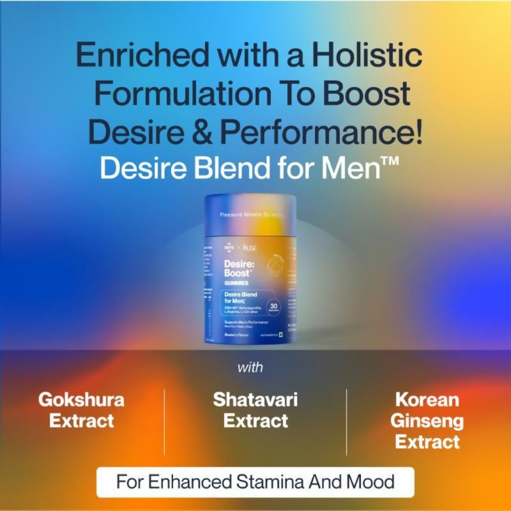Setu Desire Boost Gummies For Men | Grocsy