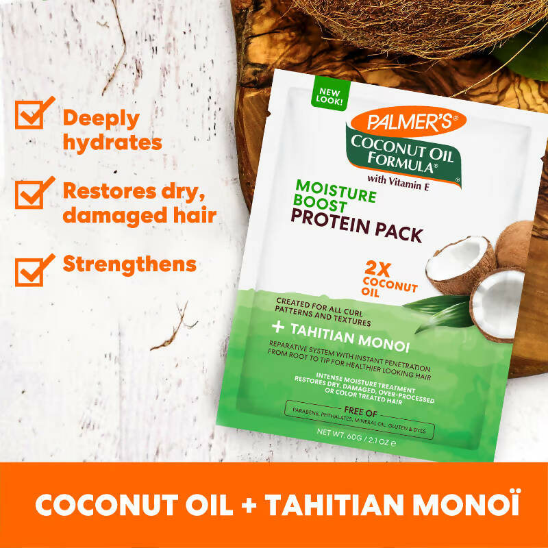 Palmer's Coconut Oil Formula Moisture Boost Protein Pack | Grocsy