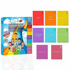 Genius Kids Workbook for UKG (KG-2) and Montessori (4-6 yrs)- Set of 8 Workbooks | Grocsy