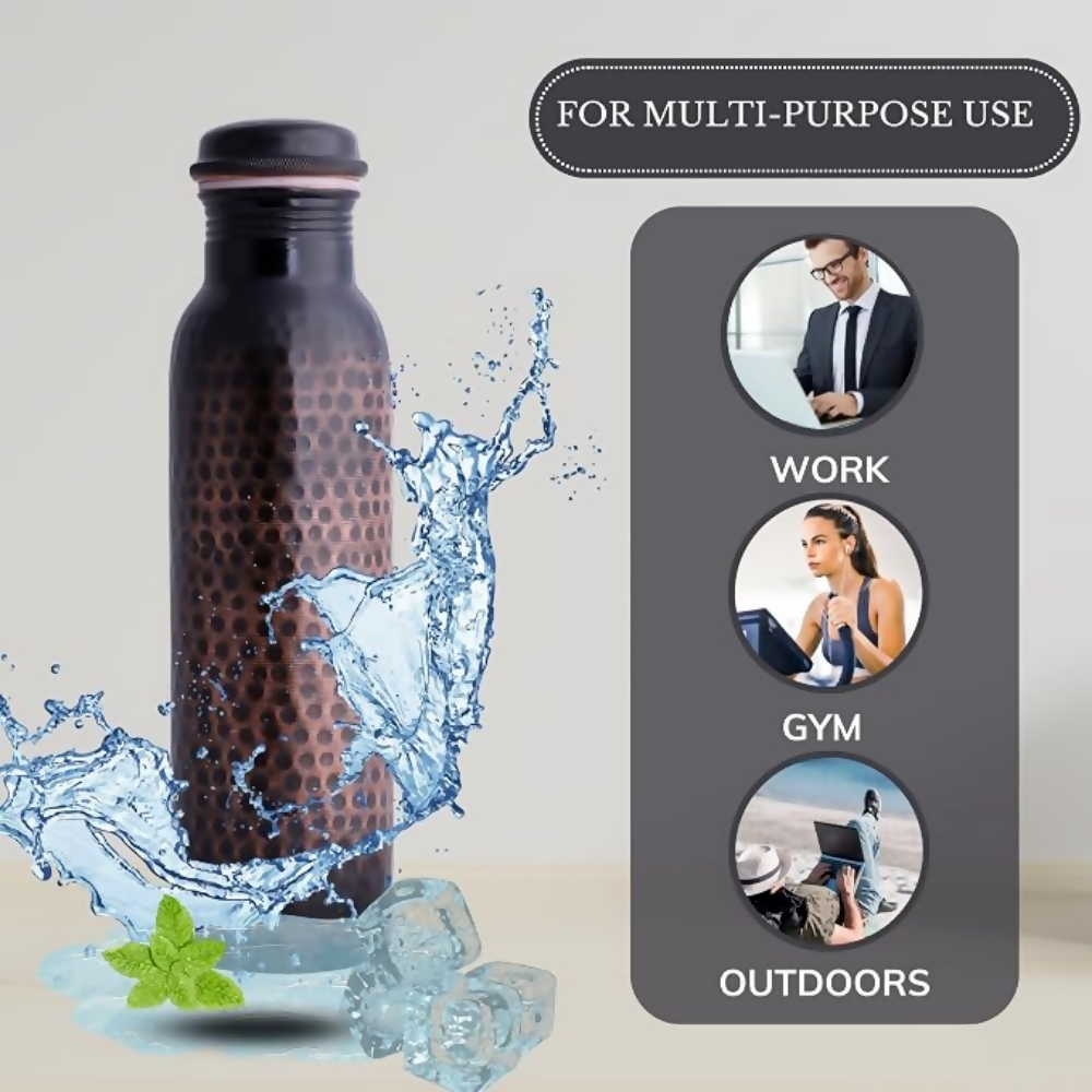 STAGLIFE Copper Water Bottles for Drinking Water | Grocsy