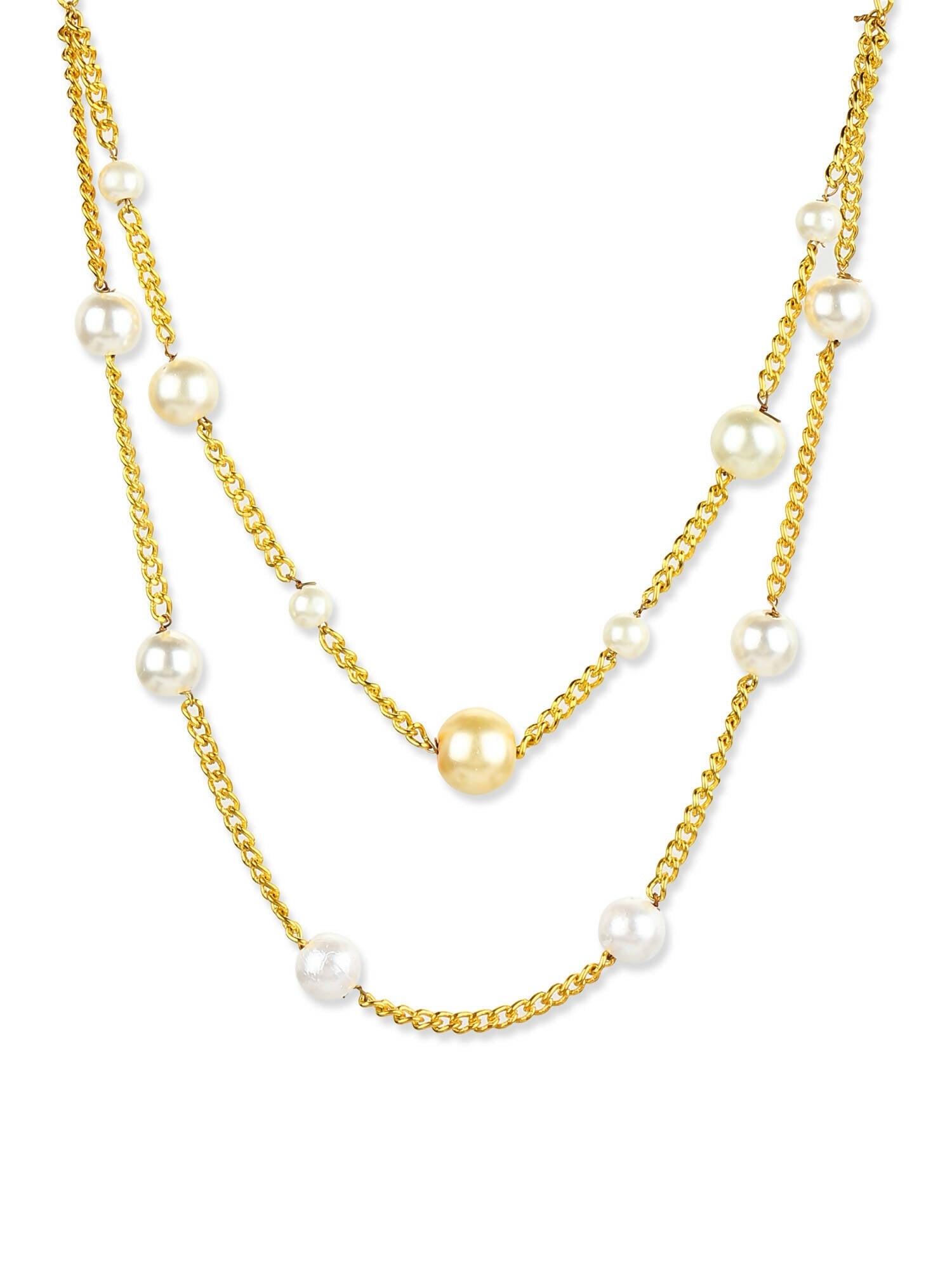 Women's Gold-Polished Chain - Ruby Raang | Grocsy