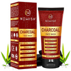 Newish Charcoal Face Wash | Grocsy