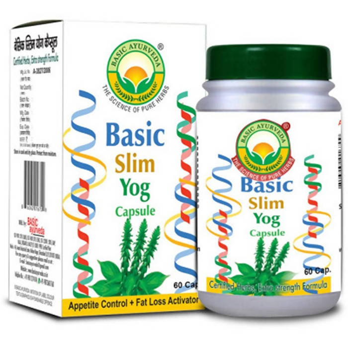 Basic Ayurveda Basic Slim Yog Capsules | Grocsy