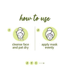 Plum Green Tea Clear Face Mask | Grocsy