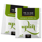 TE-A-ME Uplift Kashmiri Kahwa Natural Green Tea Bags | Grocsy
