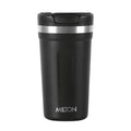 Milton Corral Thermosteel Insulated Coffee Mug Tumbler - 400ml (Black) | Grocsy
