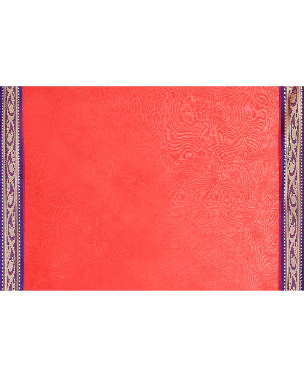 Piyari Fashion Women`s Cotton Silk Red Handloom Saree With Blouse | Grocsy