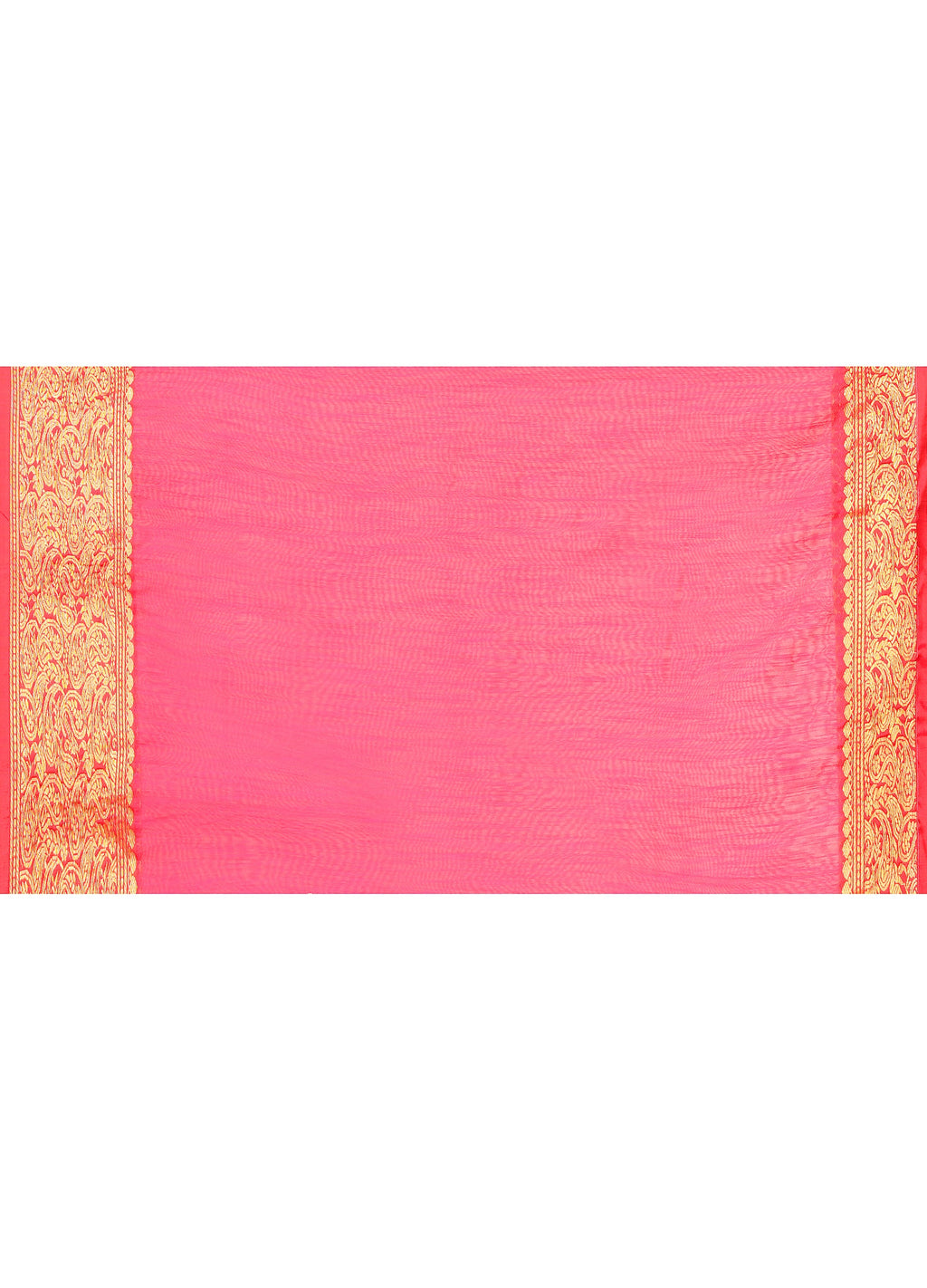 Piyari Fashion Women`s Cotton Blend Rani Handloom Saree With Blouse | Grocsy