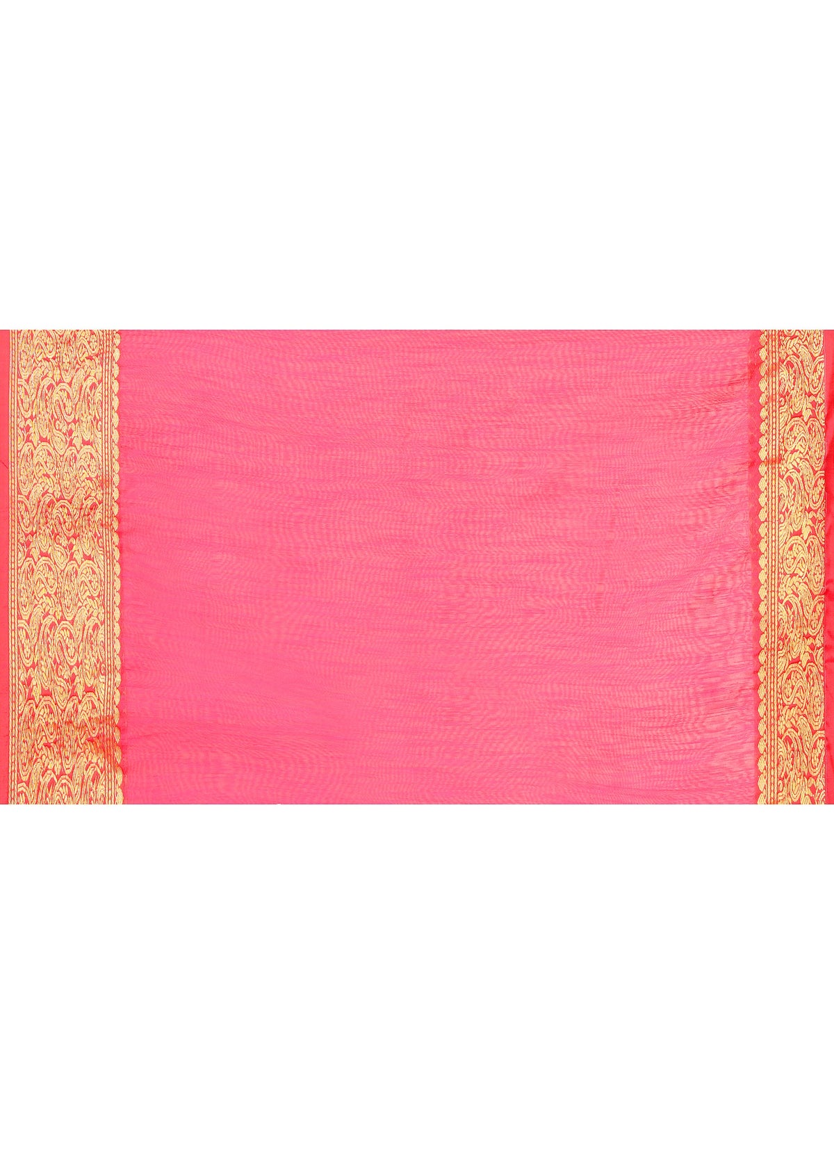 Piyari Fashion Women`s Cotton Blend Rani Handloom Saree With Blouse | Grocsy
