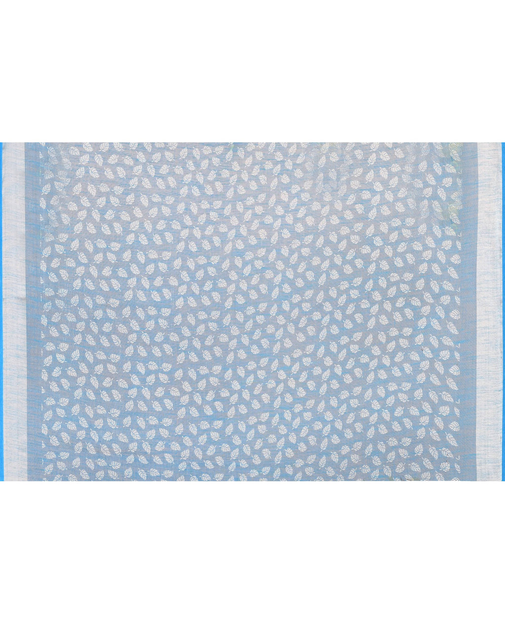 Piyari Fashion Women's Off White Printed Cotton Saree With Zari Border | Grocsy
