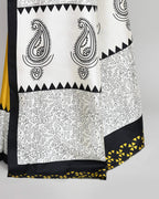 Piyari Fashion PIyari Fashion Golden Printed Saree With Blouse | Grocsy