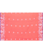 Piyari Fashion Women's Rani Pink Resham Silk Jamdani Saree | Grocsy