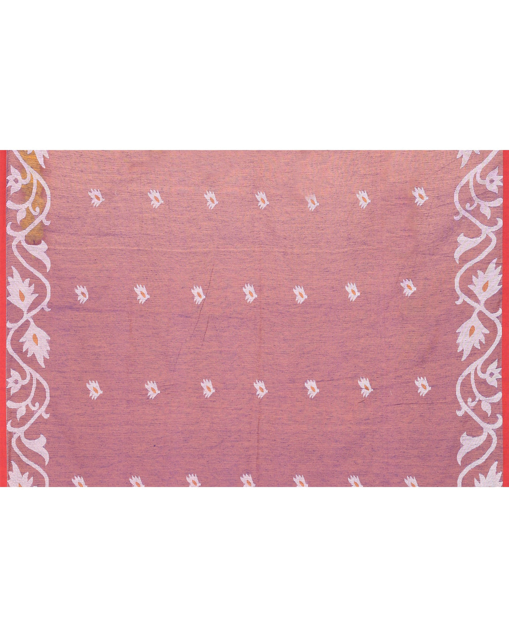 Piyari Fashion Women's Purple Resham Silk Jamdani Saree | Grocsy