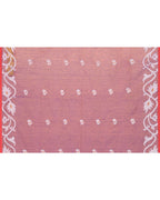 Piyari Fashion Women's Purple Resham Silk Jamdani Saree | Grocsy