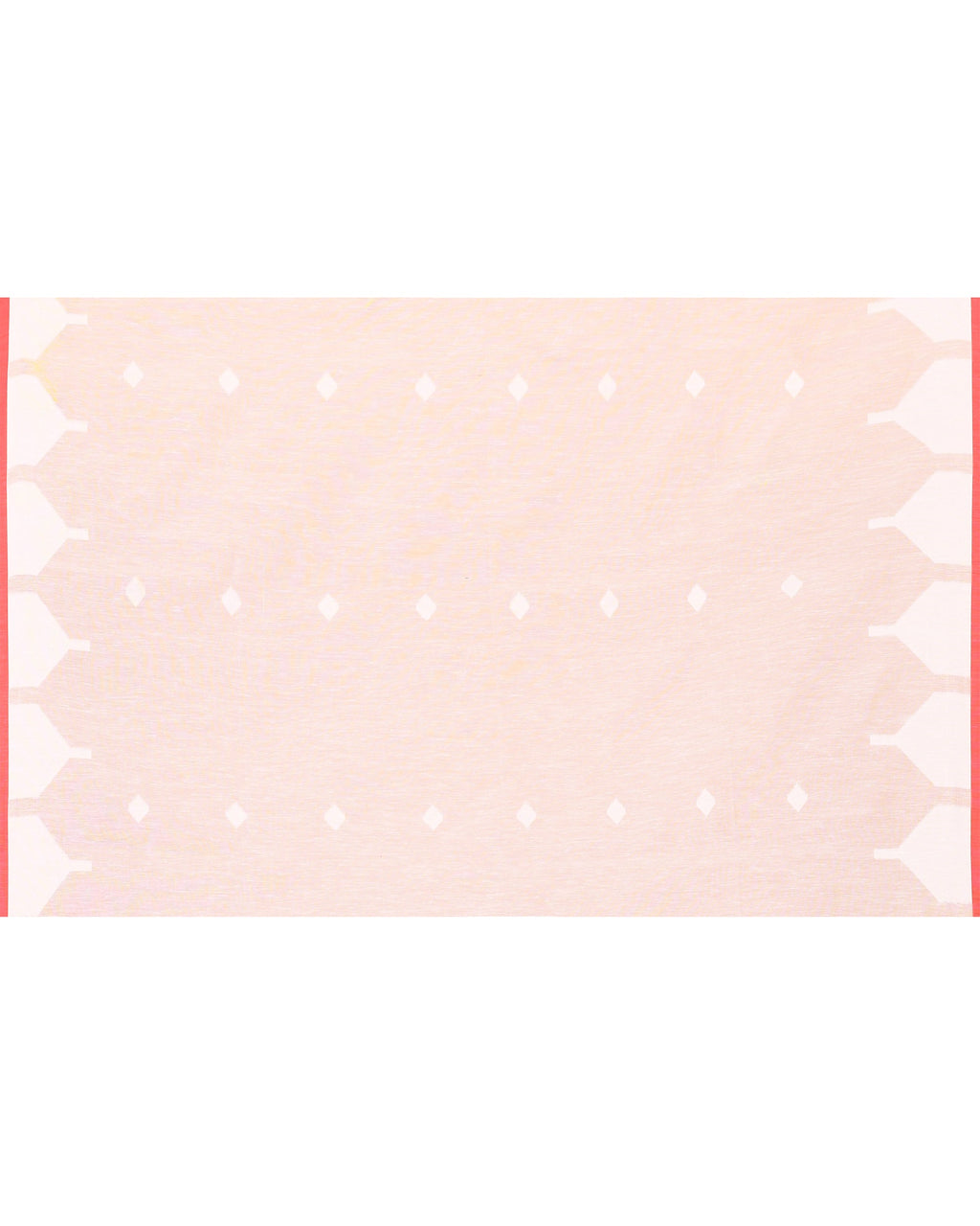 Piyari Fashion Women's White Resham Silk Jamdani Saree | Grocsy