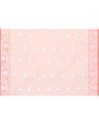 Piyari Fashion Women's White Resham Silk Jamdani Saree | Grocsy