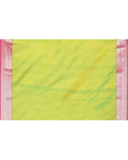 Piyari Fashion Women's Handloom Pink Orange Dual Tone Bangalore Silk Saree With Zari Border | Grocsy