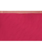 Piyari Fashion Women's Handloom Deep Magenta Bangalore Silk Saree With Zari Border | Grocsy
