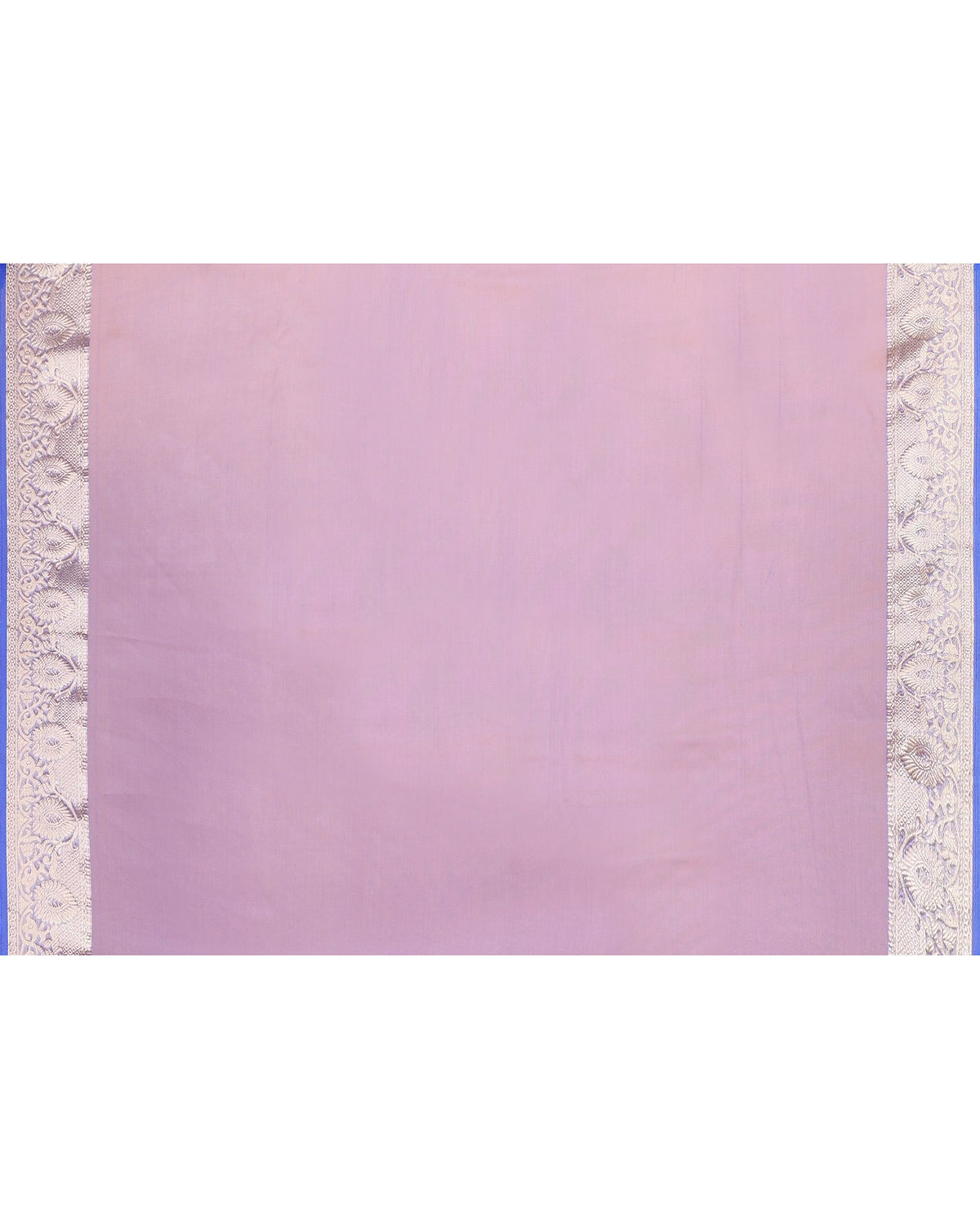 Piyari Fashion Women's Rani Pink Organza Silk Saree With Zari Border | Grocsy
