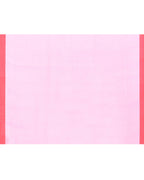 Piyari Fashion Women's Pink Cotton Handloom Jamdani Saree With Blouse | Grocsy