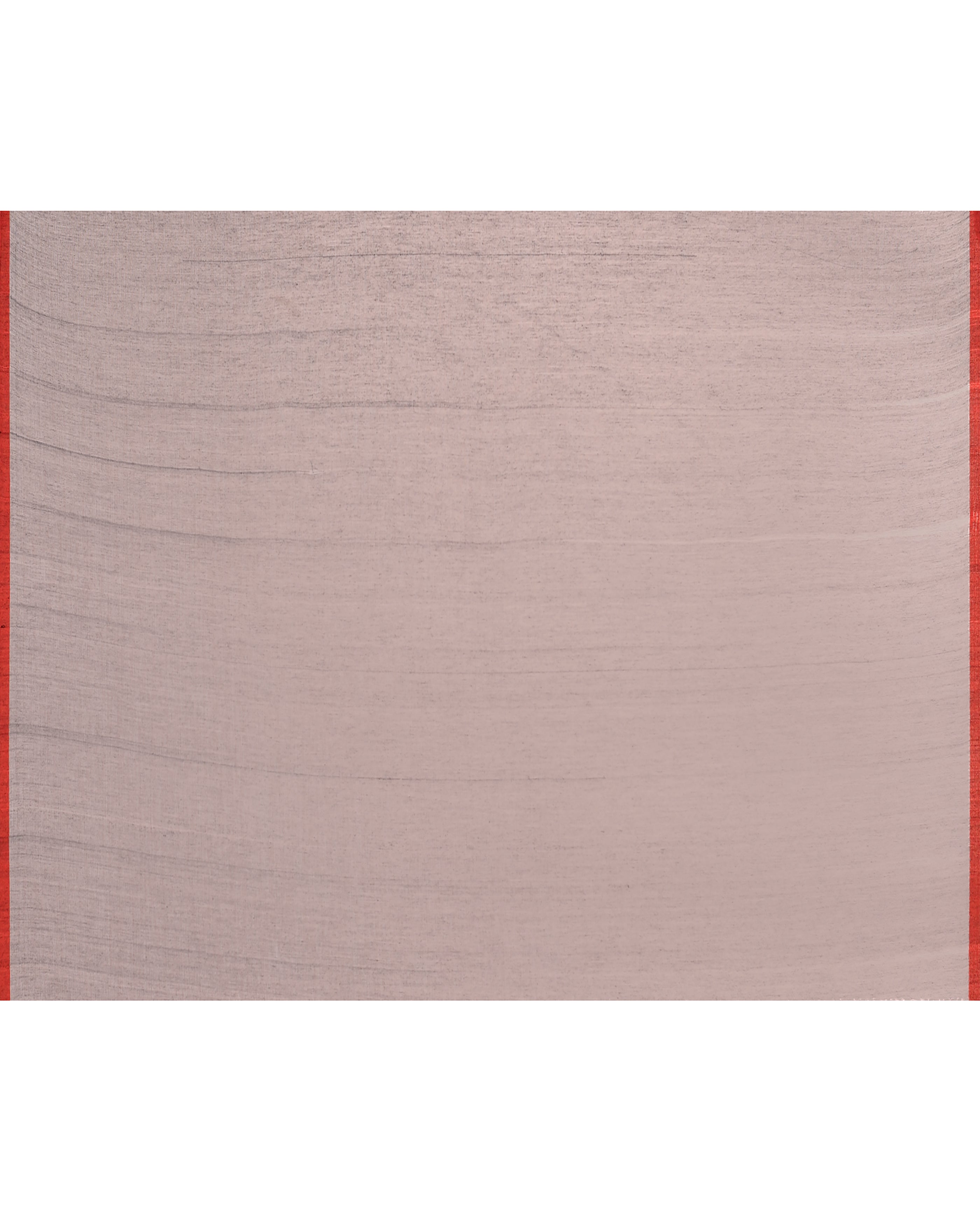Piyari Fashion Women`s Grey Hand Work Cotton Saree With Blouse | Grocsy
