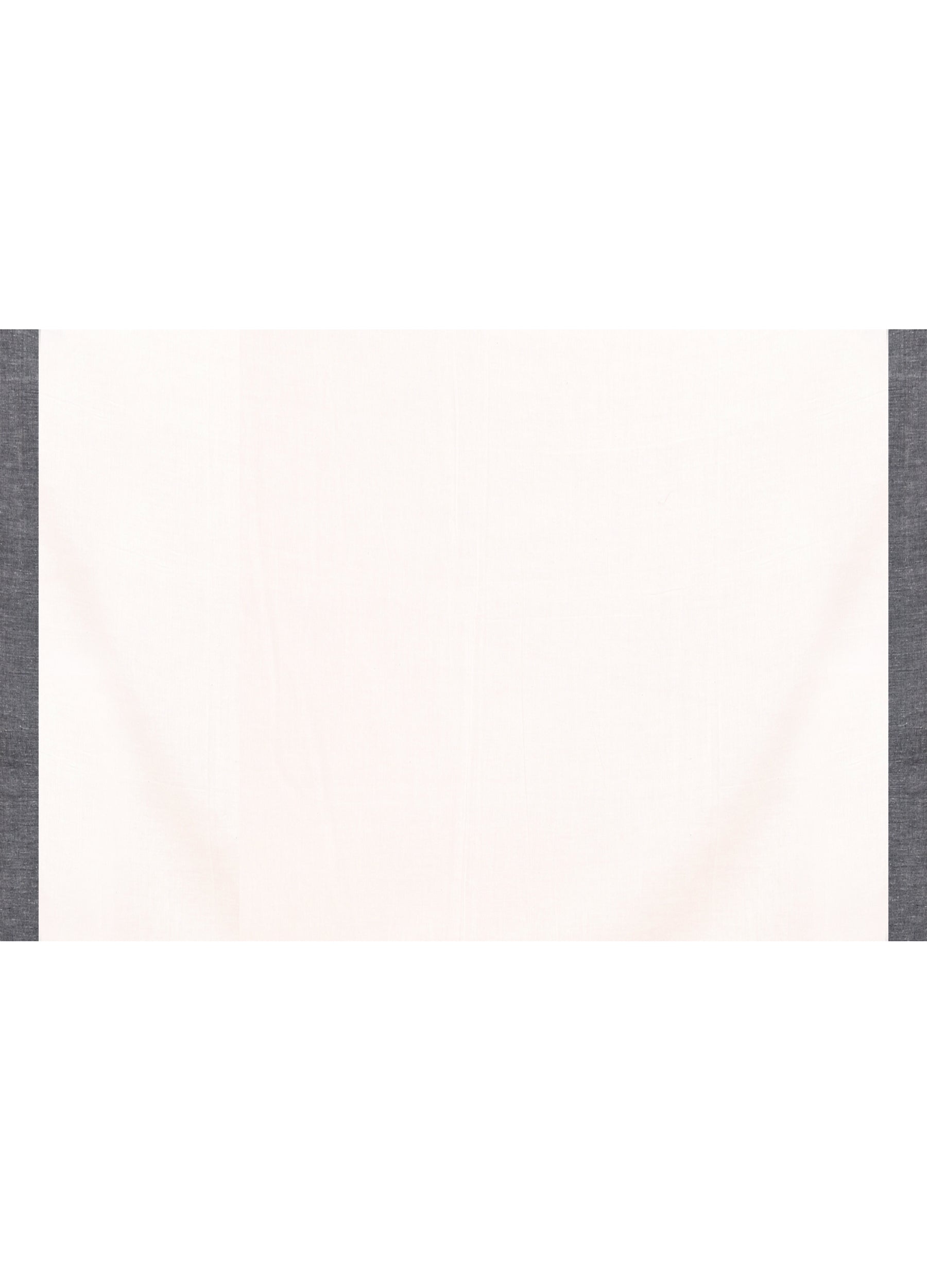 Piyari Fashion Women`s Off White Mul Cotton Handloom Jamdani Saree With Blouse | Grocsy