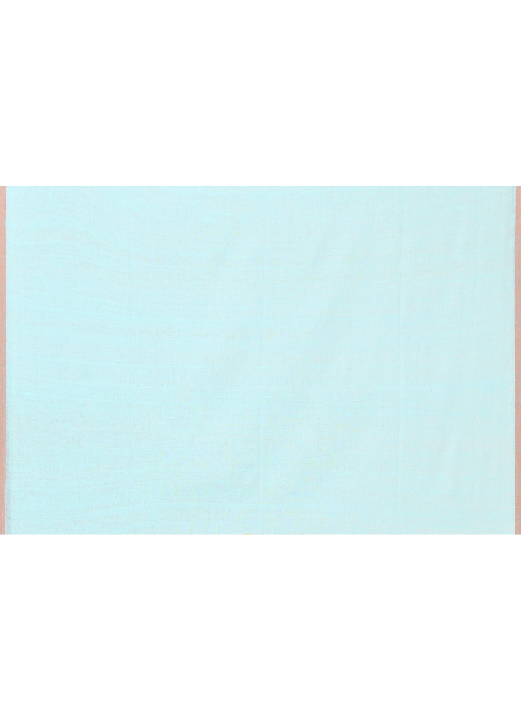 Piyari Fashion Women`s Light Sky Blue Cotton Handloom Jamdani Saree With Blouse | Grocsy