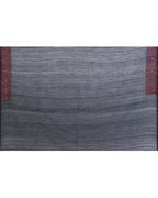 Piyari Fashion Women's Black Embellished Sequined Cotton Saree | Grocsy
