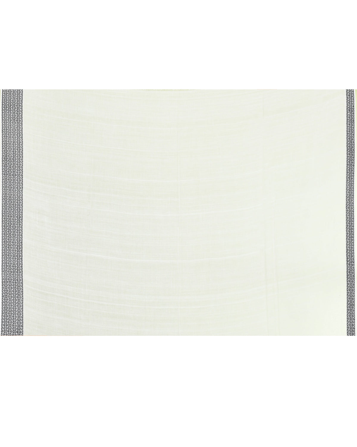 Piyari Fashion Women's White Embellished Cotton Saree | Grocsy