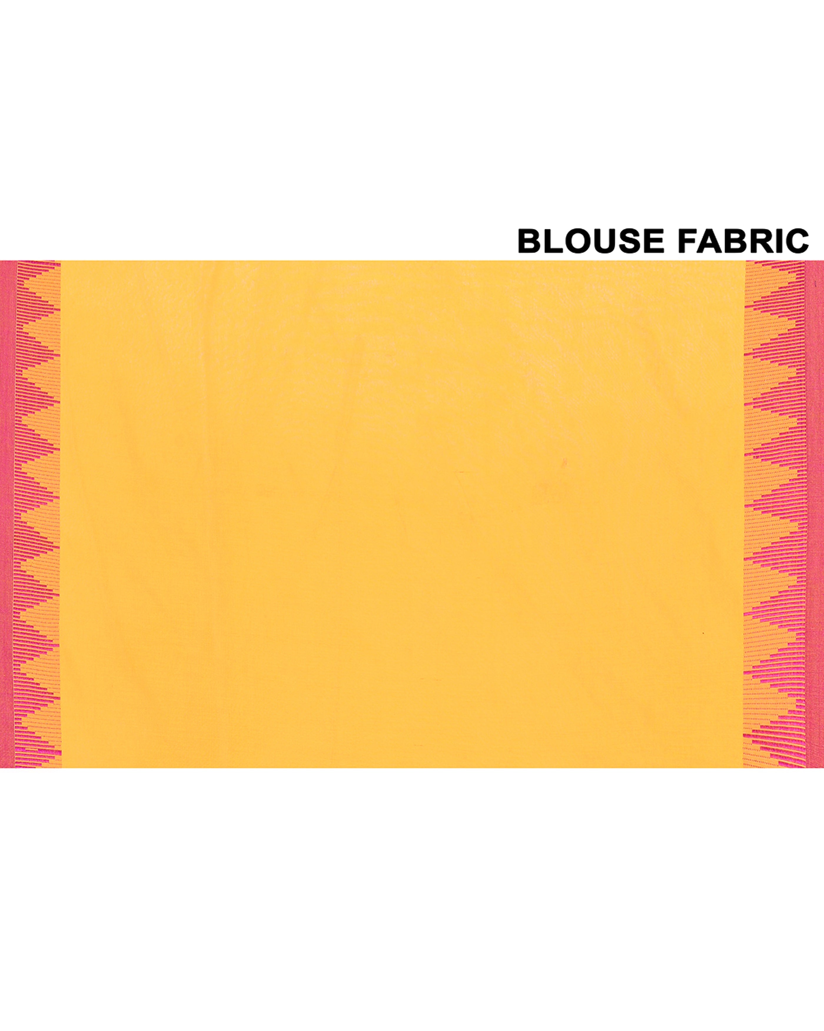 Piyari Fashion Women's Mustard Yellow Hand Work Cotton Saree With Blouse Piece | Grocsy