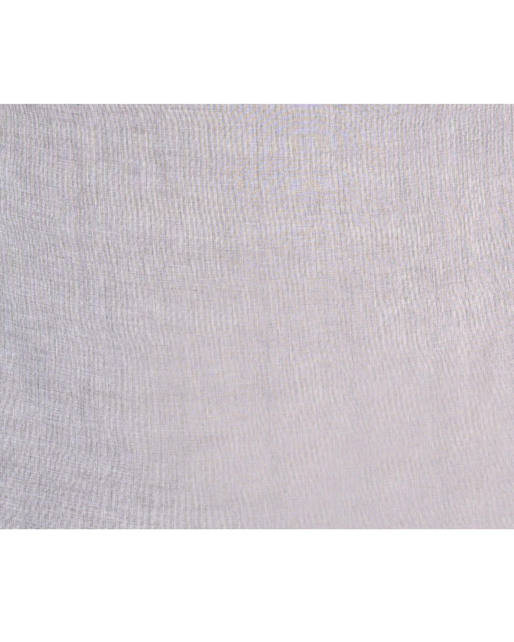 Piyari Fashion Handspun Printed Cotton Silver Grey Handloom Saree With Blouse | Grocsy