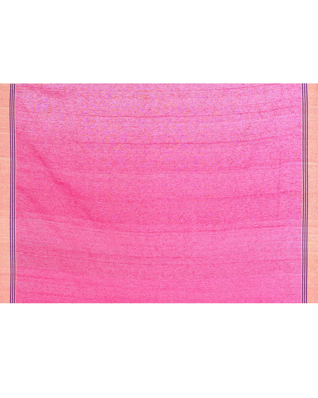 Piyari Fashion Women's Rani Pink Embellished Matka Silk Jamdani Saree | Grocsy