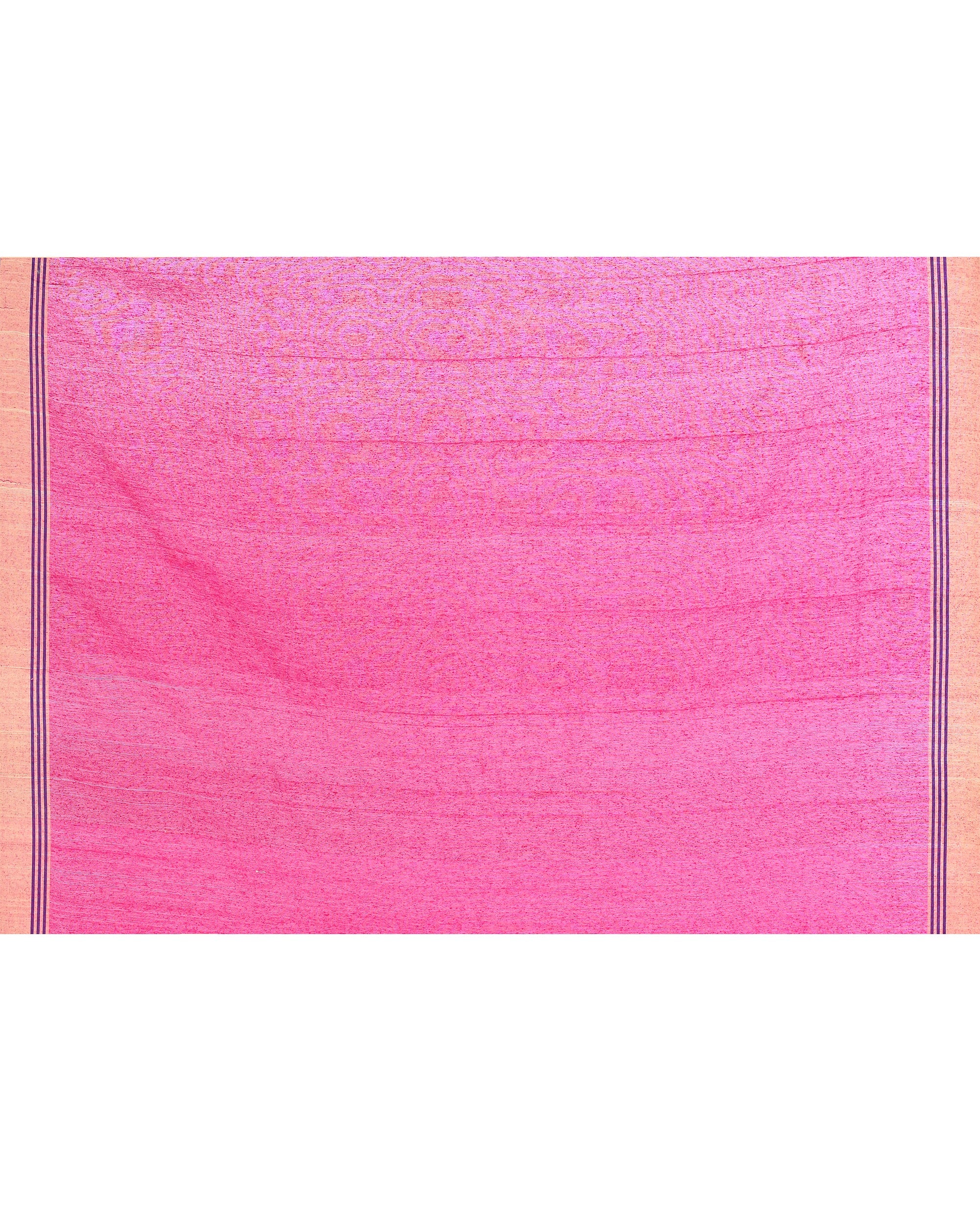 Piyari Fashion Women's Rani Pink Embellished Matka Silk Jamdani Saree | Grocsy