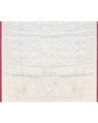 Piyari Fashion Women's Copper Blue Dual Tone Organic Tissue Saree With Blouse Piece | Grocsy