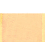 Piyari Fashion Women's Beige Zari Cotton Handloom Tissue Saree | Grocsy