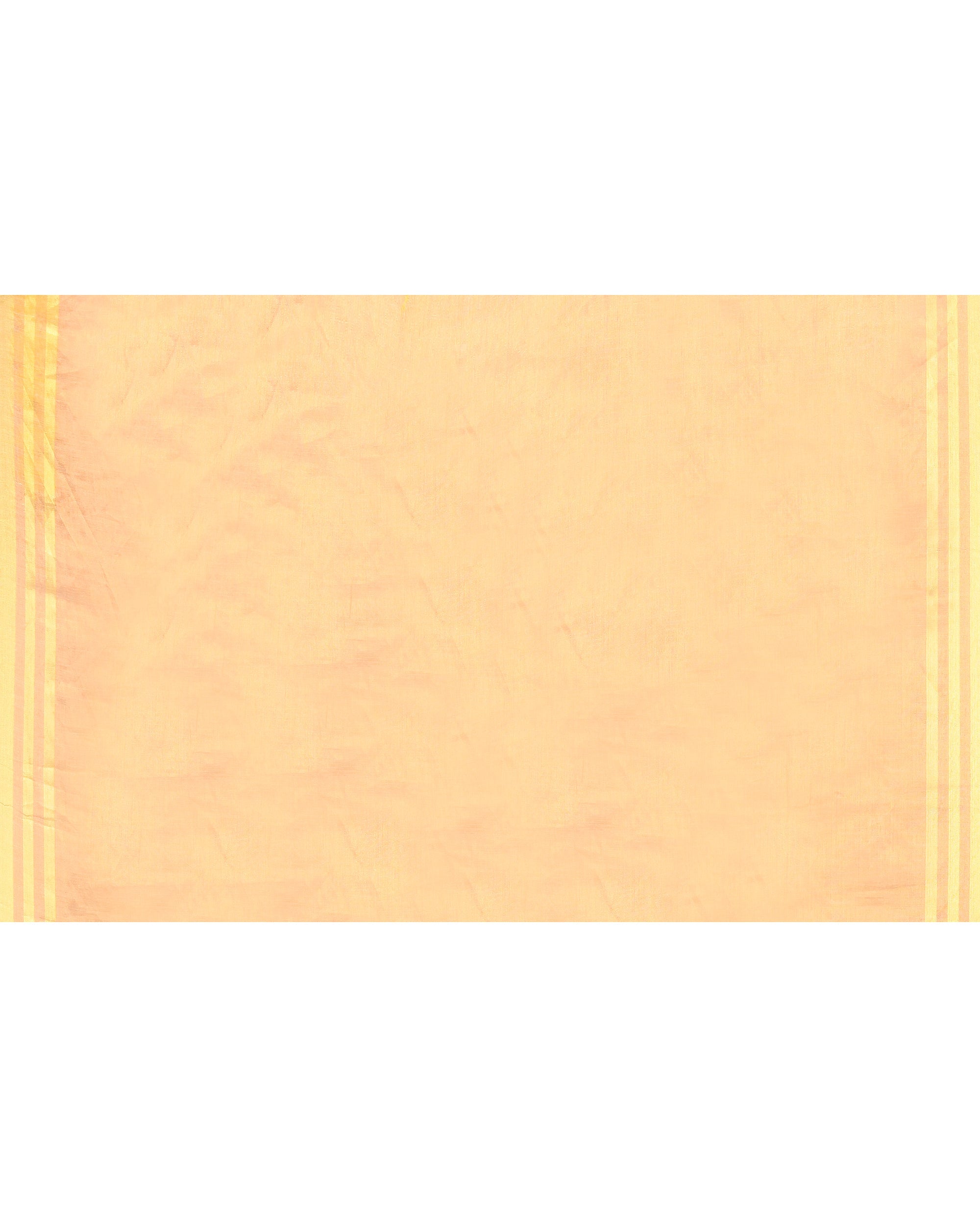Piyari Fashion Women's Beige Zari Cotton Handloom Tissue Saree | Grocsy